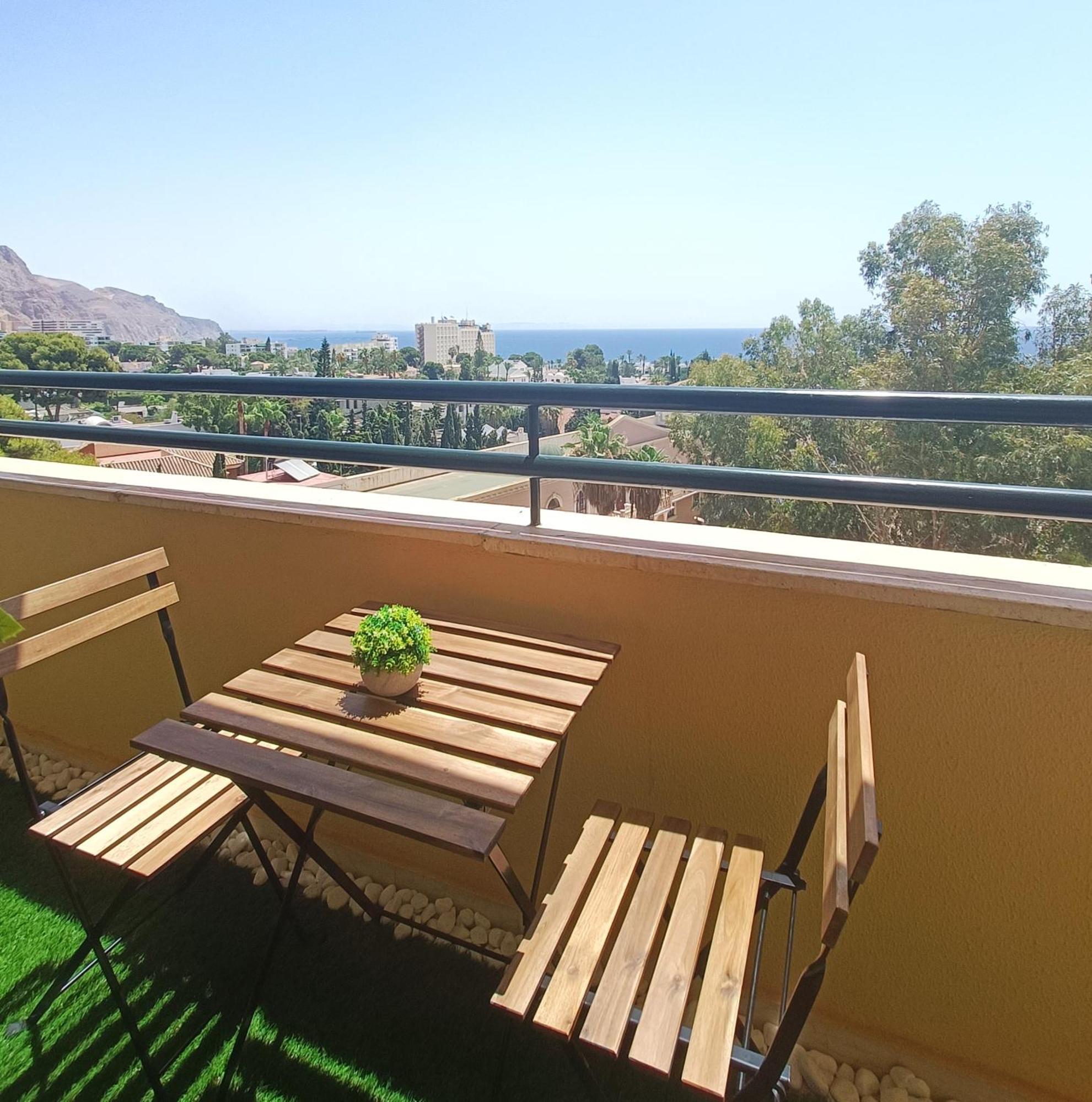 Geminis 504 Suite Con Terraza Y Vistas Al Mar Aguadulce  Eksteriør billede